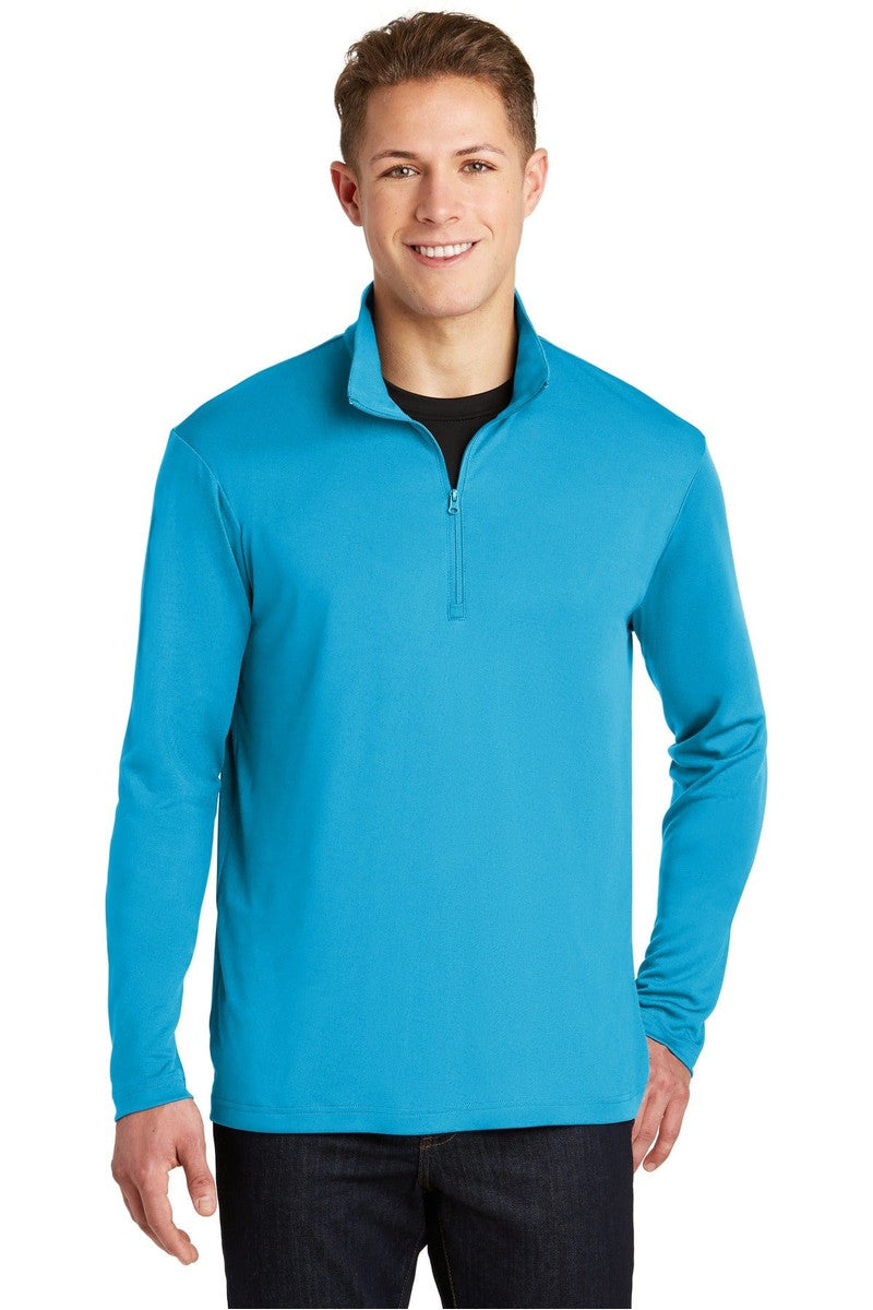 Sport-Tek Sweatshirts/Fleece XL / Atomic Blue Sport-Tek PosiCharge Competitor 1/4-Zip Pullover. ST357, Basic Colors