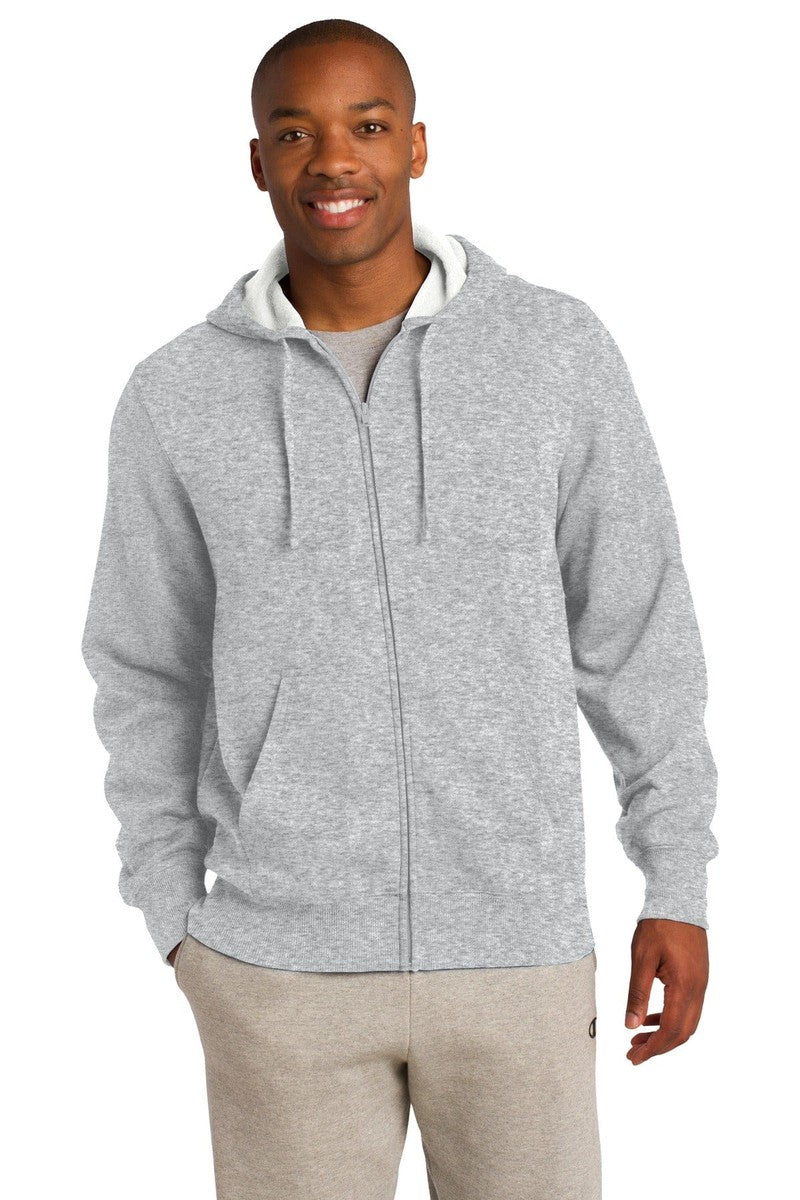 Sport-Tek Sweatshirts/Fleece XS / Athletic Heather Sport-Tek ST258: Full-Zip Hooded Sweatshirt