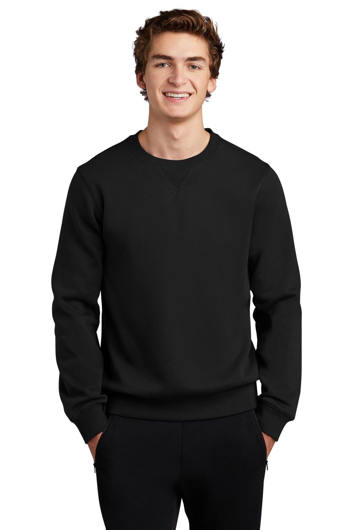 Sport-Tek Sweatshirts/Fleece XS / Black Sport-Tek ST266: Crewneck Sweatshirt