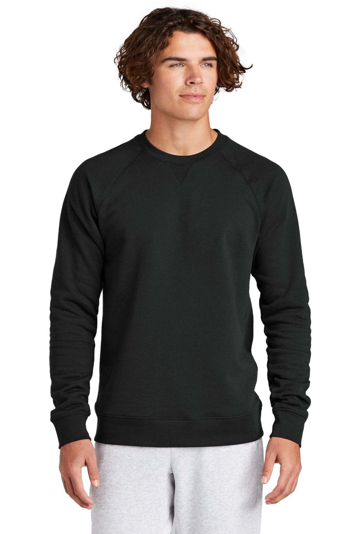 Sport-Tek Sweatshirts/Fleece XS / Black Sport-Tek STF203: Drive Fleece Crewneck