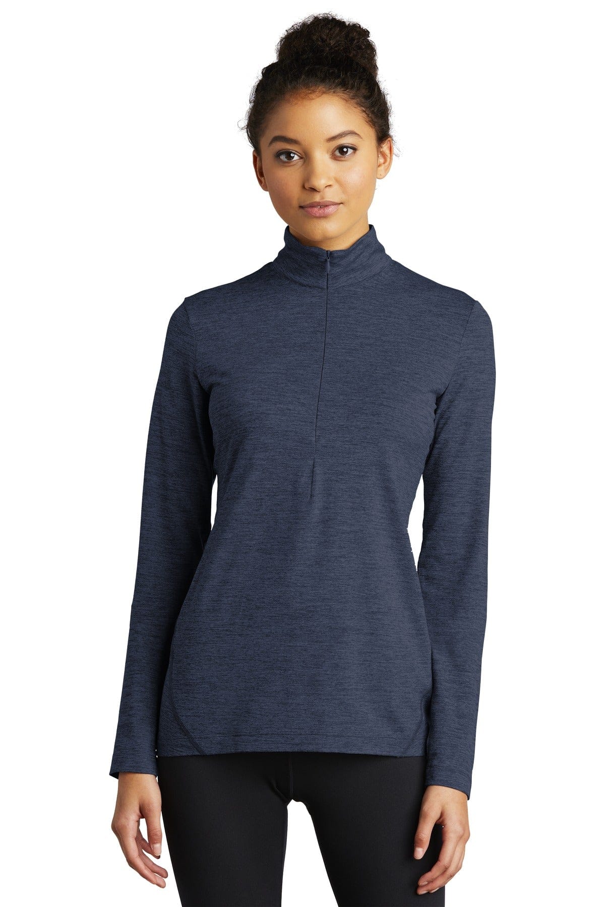 Sport-Tek Sweatshirts/Fleece XS / Dark Denim Heather Sport-Tek LST711 Layered Tee