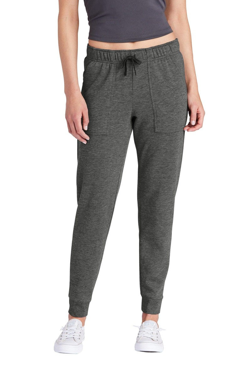 Sport-Tek Sweatshirts/Fleece XS / Dark Grey Heather Sport-Tek LST299: Ladies Jogger