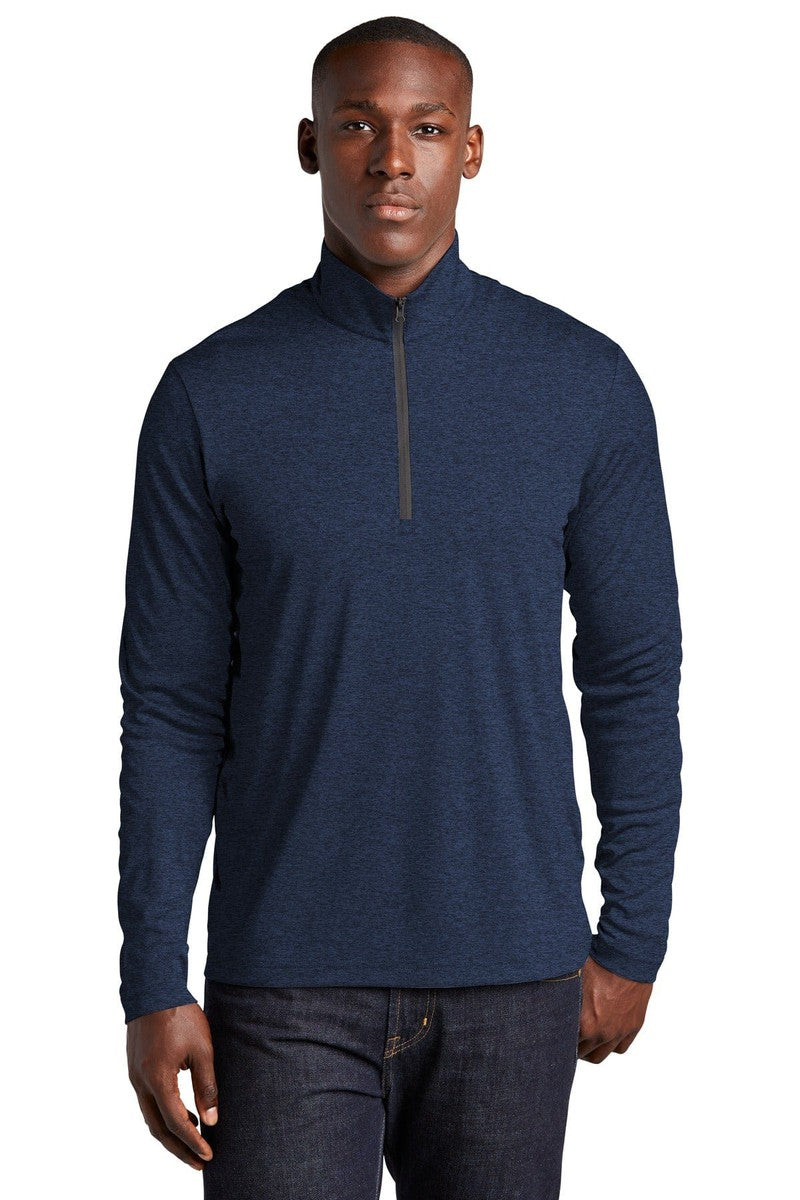 Sport-Tek Sweatshirts/Fleece XS / Dark Royal Heather Sport-Tek Endeavor 1/4-Zip Pullover. ST469