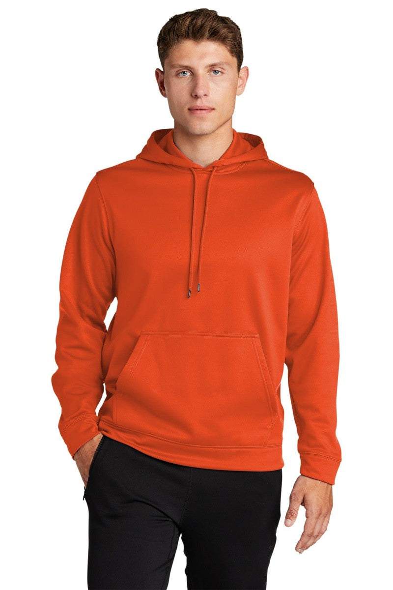Sport-Tek Sweatshirts/Fleece XS / Deep Orange Sport-Tek F244: Polyester Hoodie