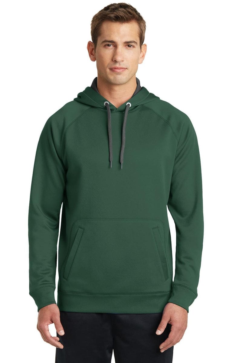 Sport-Tek Sweatshirts/Fleece XS / Forest Green Sport-Tek ST250: Tech Fleece Hooded Sweatshirt
