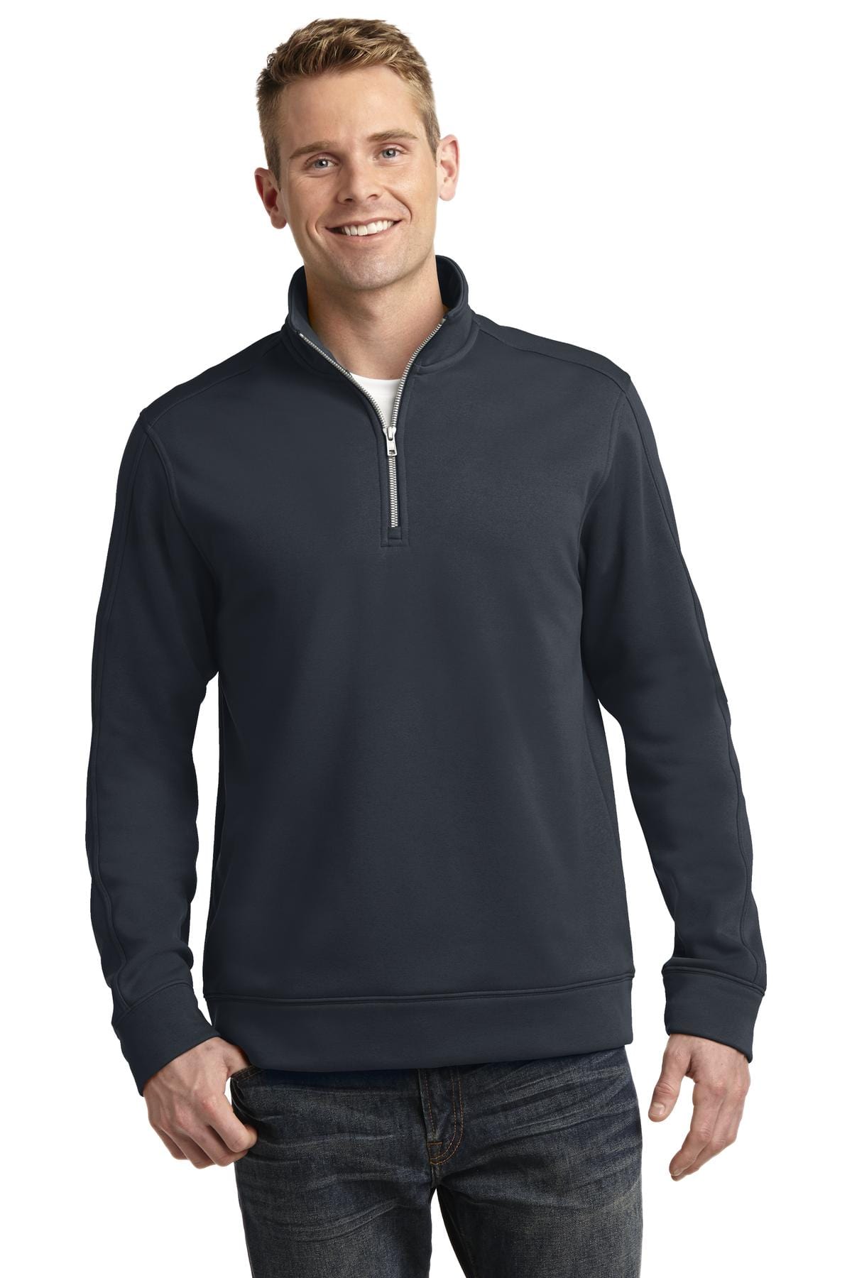 Sport-Tek Sweatshirts/Fleece XS / Graphite Grey DISCONTINUED  Sport-Tek ®  Repel Fleece 1/4-Zip Pullover. ST291
