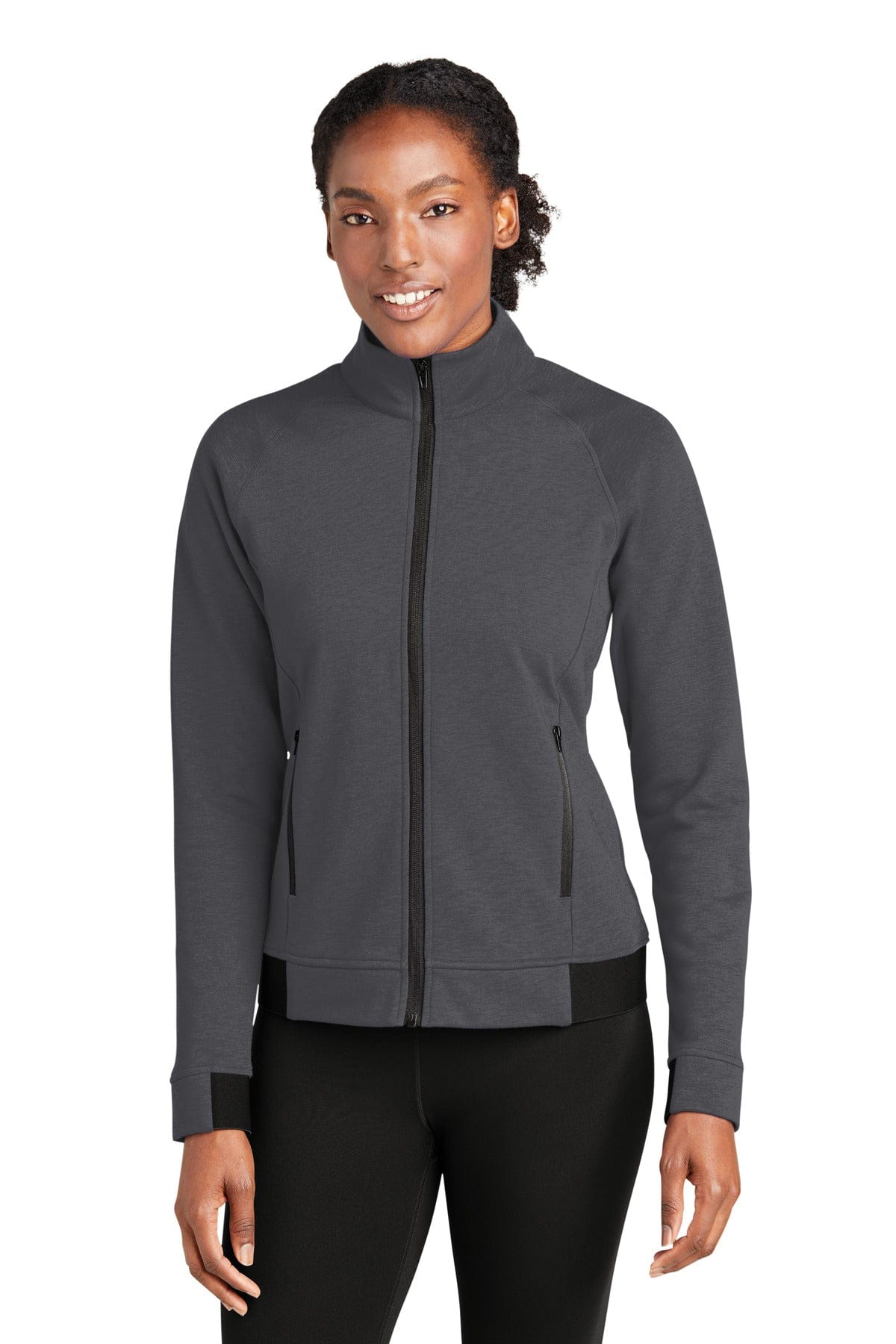 Sport-Tek Sweatshirts/Fleece XS / Graphite Sport-Tek Ladies PosiCharge Strive Full-Zip | LST570