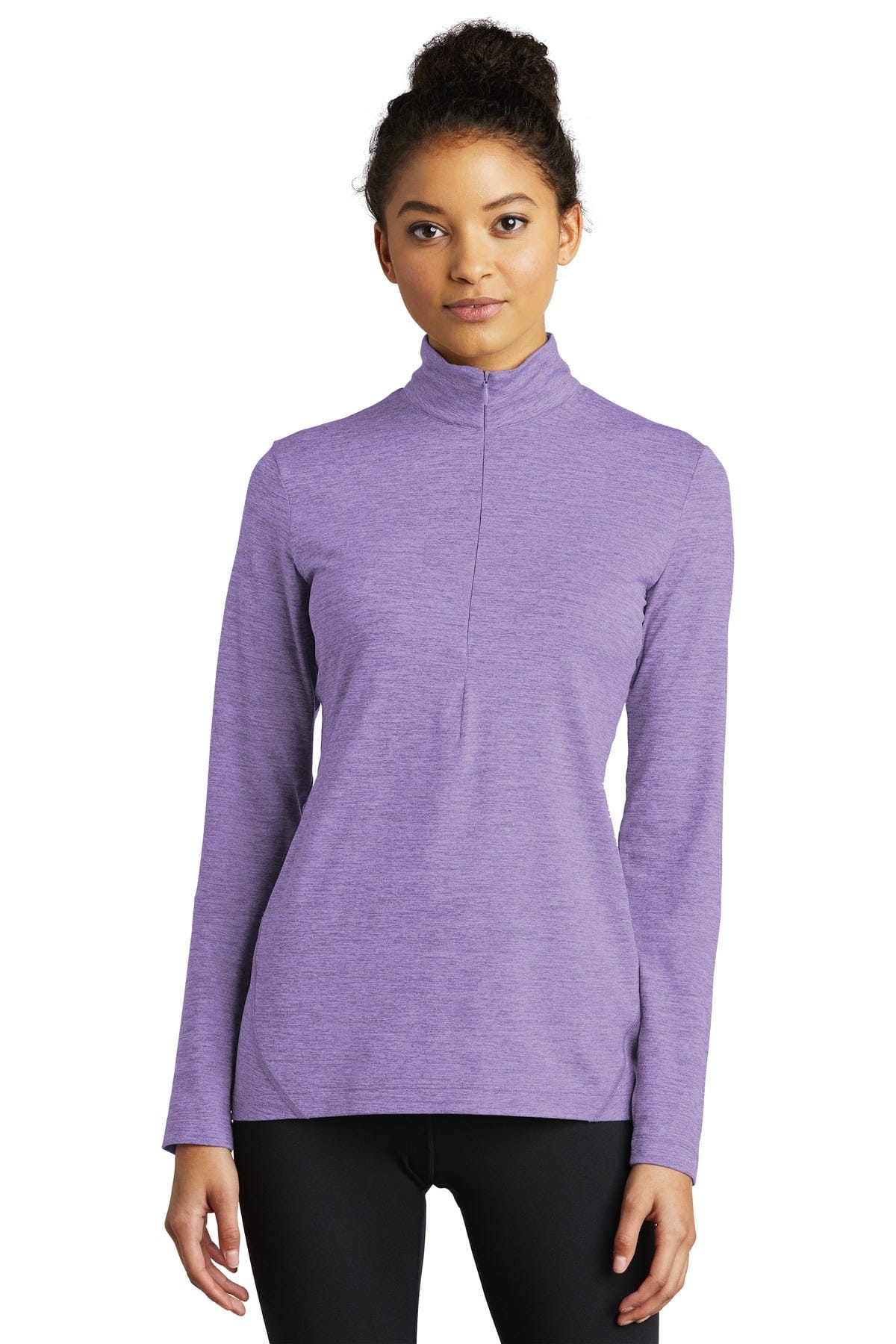 Sport-Tek Sweatshirts/Fleece XS / Hyacinth Heather Sport-Tek LST711 Layered Tee