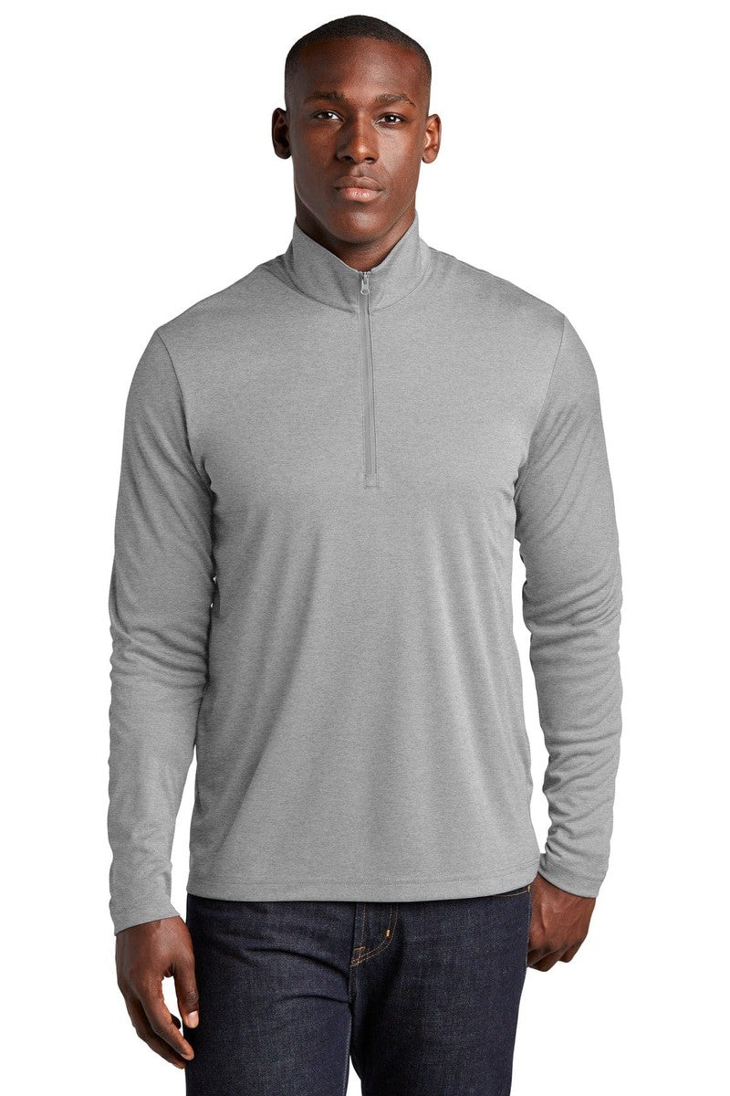 Sport-Tek Sweatshirts/Fleece XS / Light Grey Heather Sport-Tek Endeavor 1/4-Zip Pullover. ST469