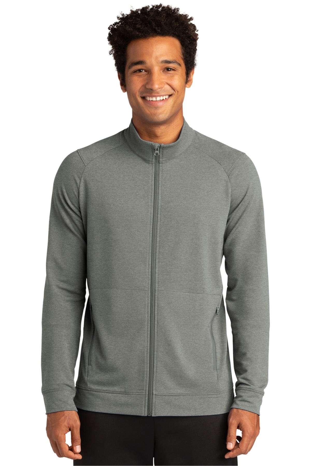 Sport-Tek Sweatshirts/Fleece XS / Light Grey Heather Sport-Tek ST560: Sport-Wick Flex Fleece Full-Zip