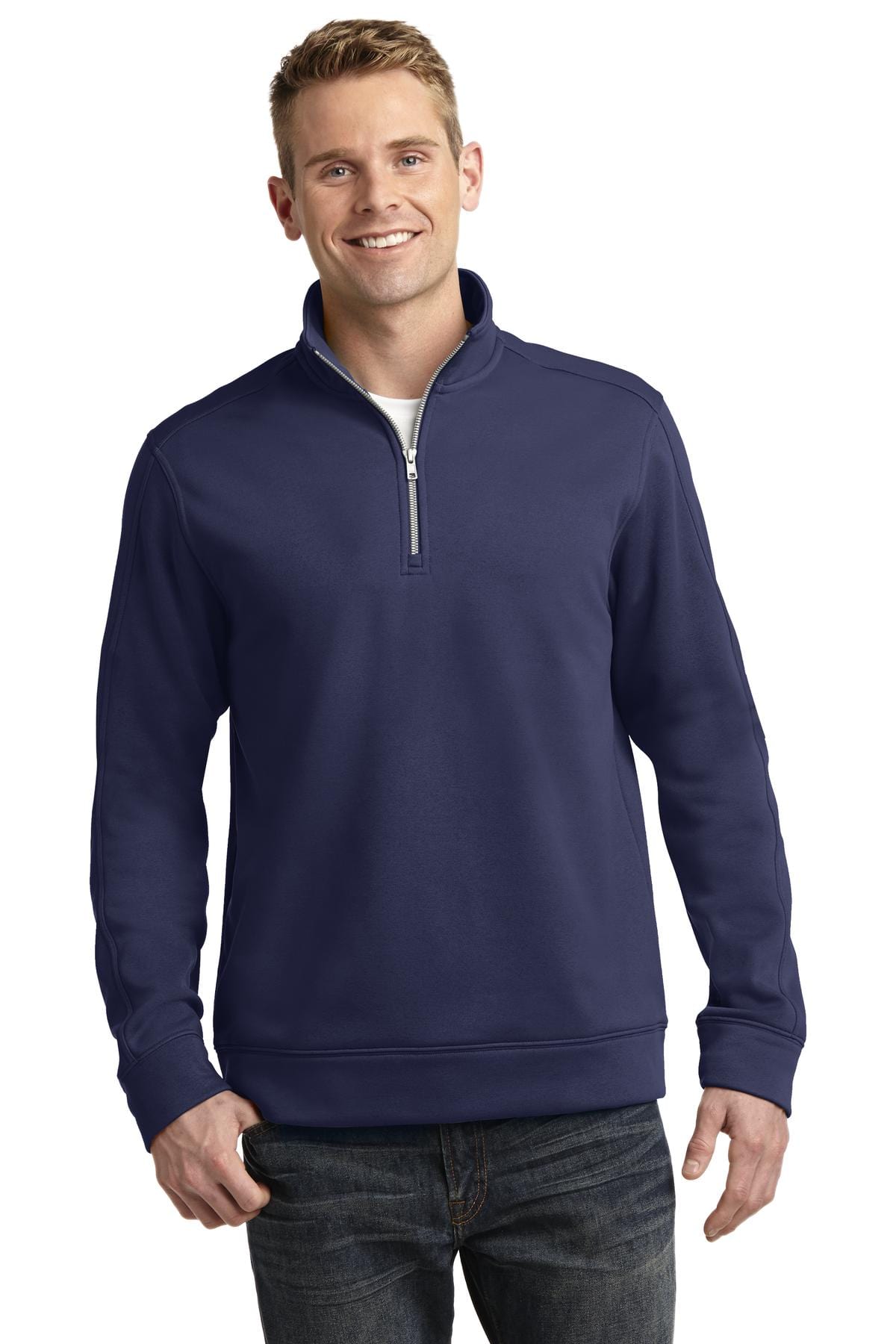 Sport-Tek Sweatshirts/Fleece XS / True Navy DISCONTINUED  Sport-Tek ®  Repel Fleece 1/4-Zip Pullover. ST291