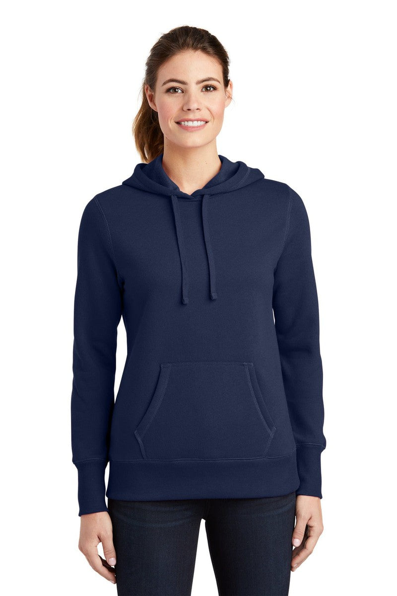 Sport-Tek Sweatshirts/Fleece XS / True Navy Sport-Tek LST254: Ladies Pullover Hooded Sweatshirt
