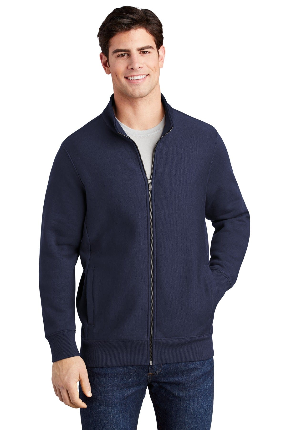 Sport-Tek Sweatshirts/Fleece XS / True Navy Sport-Tek ST284: Super Heavyweight Full-Zip Sweatshirt