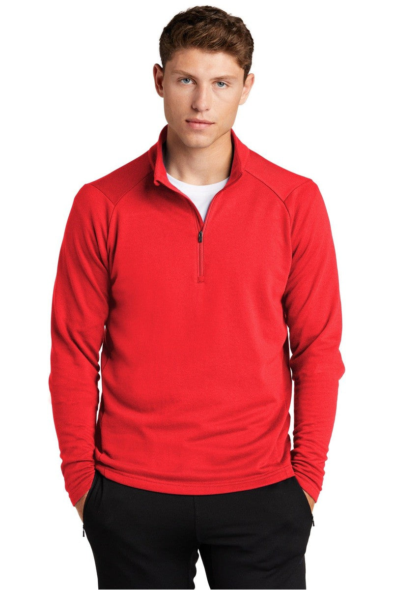 Sport-Tek Sweatshirts/Fleece XS / True Red Sport-Tek ST273: Lightweight French Terry 1/4-Zip Pullover