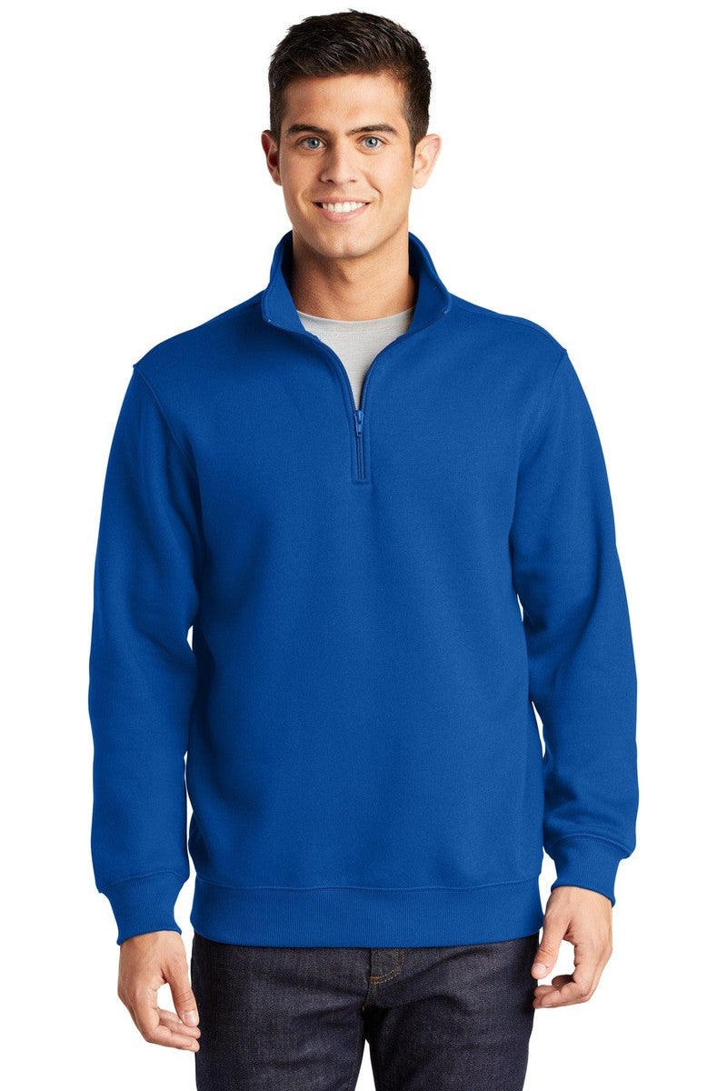 Sport-Tek Sweatshirts/Fleece XS / True Royal Sport-Tek ST253: Quarter Zip Pullover