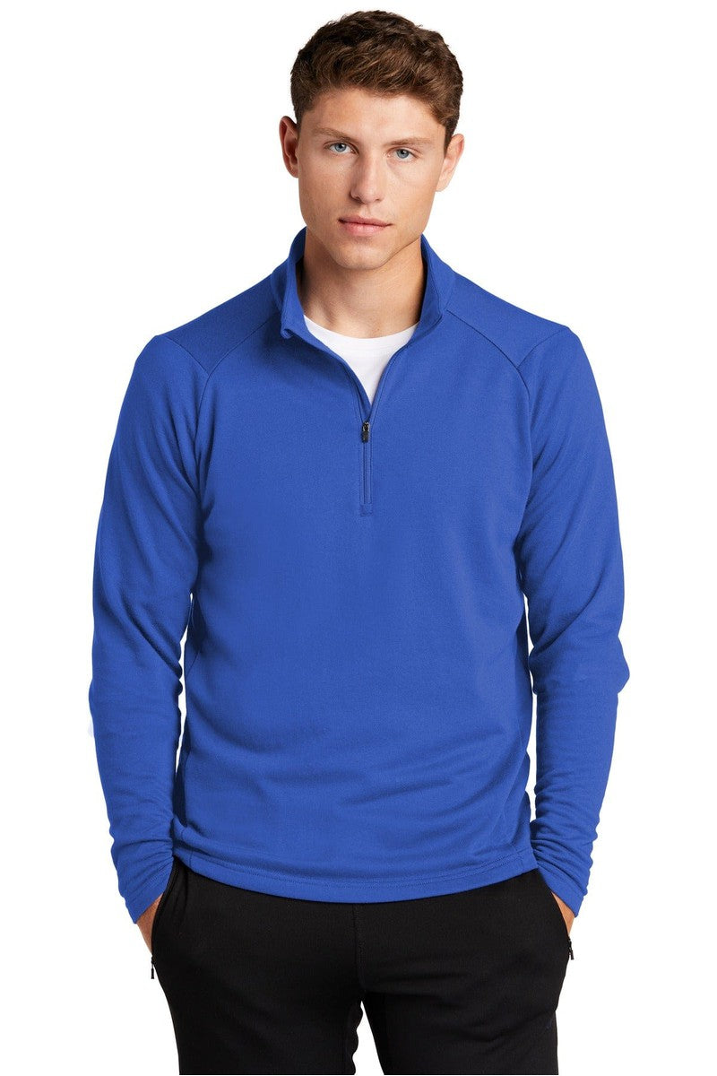 Sport-Tek Sweatshirts/Fleece XS / True Royal Sport-Tek ST273: Lightweight French Terry 1/4-Zip Pullover