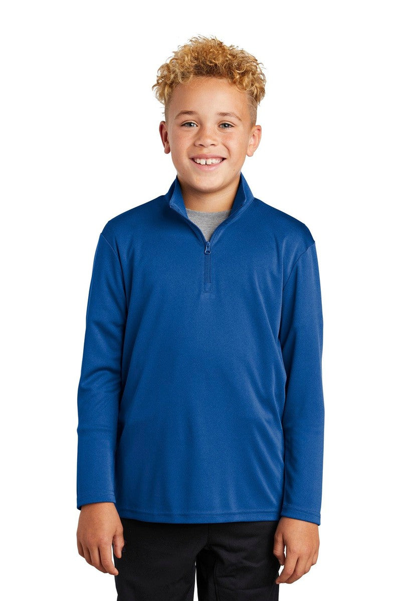Sport-Tek Sweatshirts/Fleece XS / True Royal Sport-Tek YST357: Youth PosiCharge Competitor 1/4-Zip Pullover