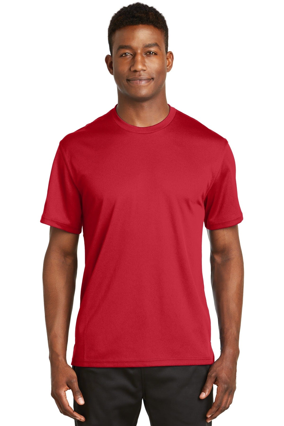 Sport-Tek T-Shirts 3XL / Red DISCONTINUED  Sport-Tek ®  Dri-Mesh ®  Short Sleeve T-Shirt.  K468