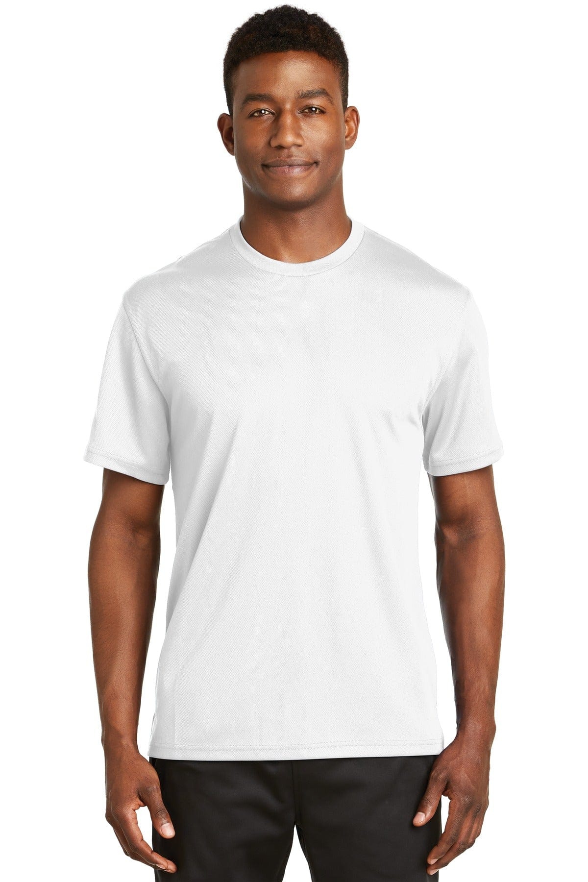 Sport-Tek T-Shirts 3XL / White DISCONTINUED  Sport-Tek ®  Dri-Mesh ®  Short Sleeve T-Shirt.  K468
