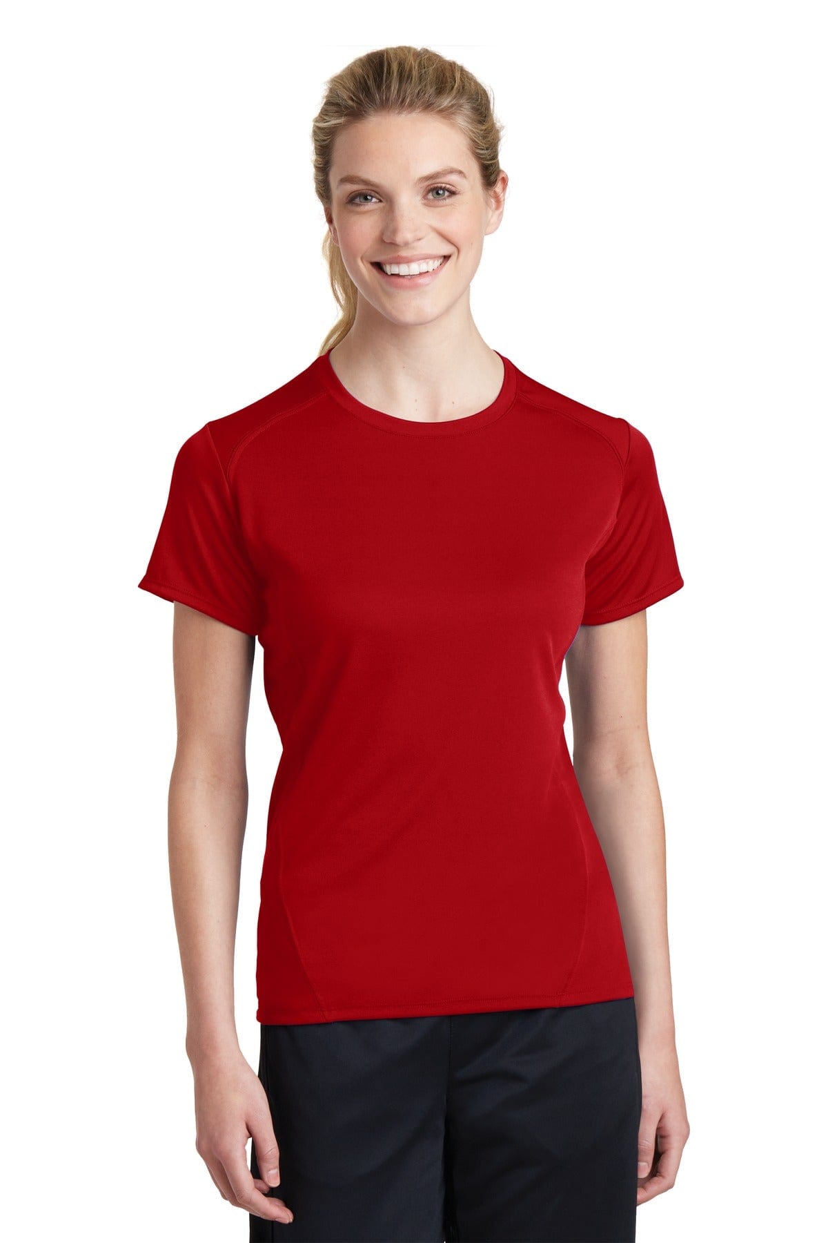 Sport-Tek T-Shirts DISCONTINUED  Sport-Tek ®  Ladies Dry Zone ®  Raglan Accent T-Shirt. L473