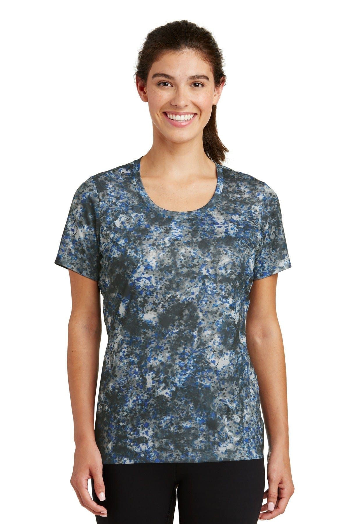 Sport-Tek T-Shirts DISCONTINUED  Sport-Tek ®  Ladies Mineral Freeze Scoop Neck Tee. LST330