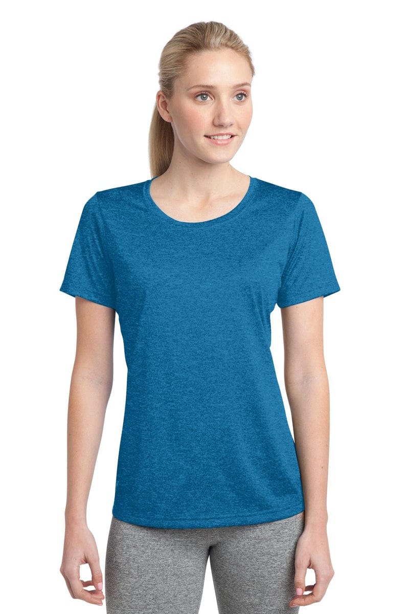 Sport-Tek T-Shirts Sport-Tek Ladies Heather Contender Scoop Neck Tee. LST360