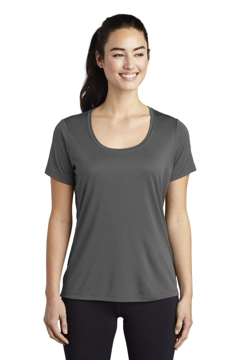 Sport-Tek T-Shirts Sport-Tek Ladies Posi-UV Pro Scoop Neck Tee. LST420