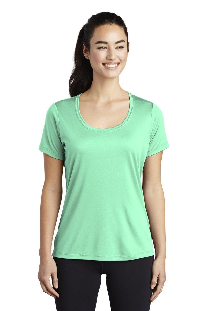 Sport-Tek T-Shirts Sport-Tek Ladies Posi-UV Pro Scoop Neck Tee. LST420