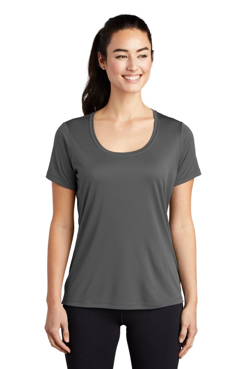Sport-Tek T-Shirts Sport-Tek Ladies Posi-UV Pro Scoop Neck Tee. LST420