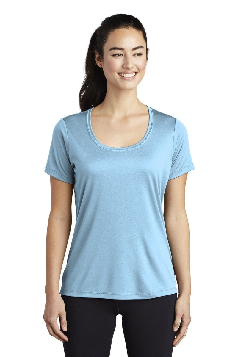 Sport-Tek T-Shirts Sport-Tek Ladies Posi-UV Pro Scoop Neck Tee. LST420