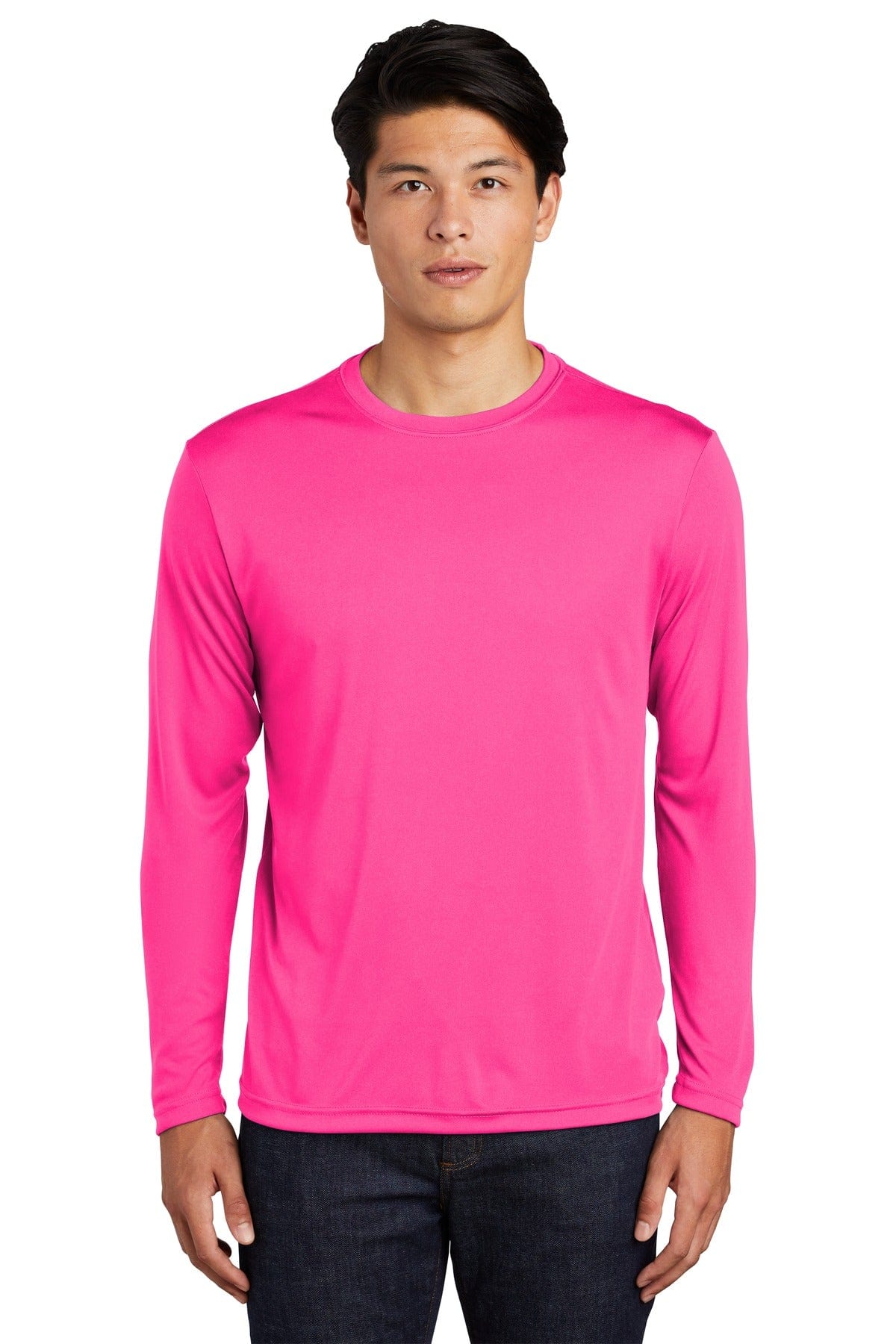 Sport-Tek T-Shirts Sport-Tek Long Sleeve PosiCharge Competitor Tee. ST350LS, Basic Colors