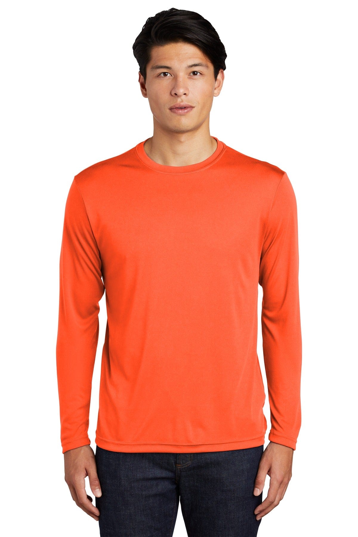 Sport-Tek T-Shirts Sport-Tek Long Sleeve PosiCharge Competitor Tee. ST350LS, Basic Colors