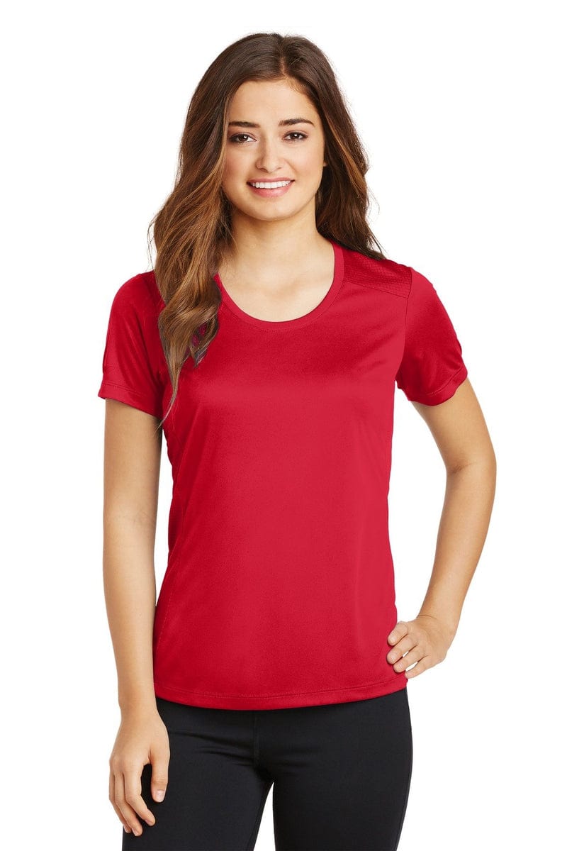 Sport-Tek T-Shirts Sport-Tek LST380: Ladies PosiCharge Elevate Scoop Neck Tee