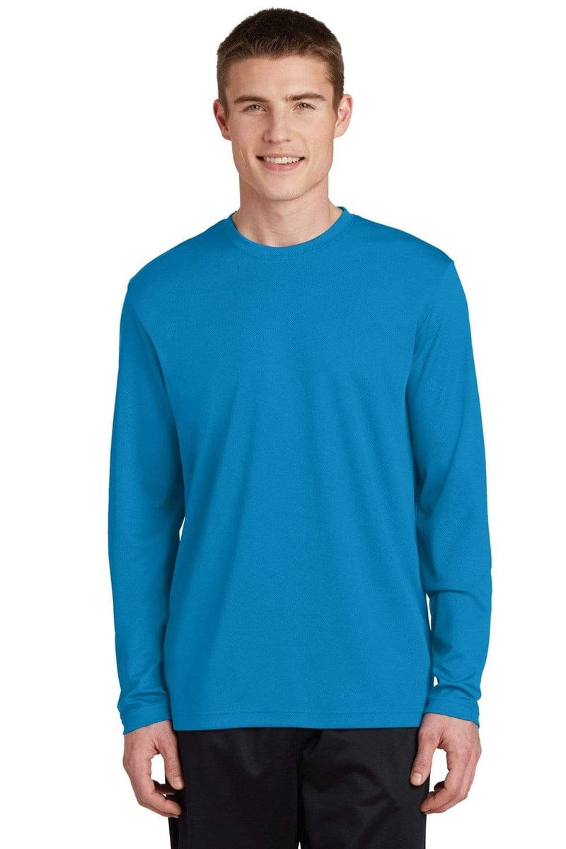 Sport-Tek T-Shirts Sport-Tek ST340LS PosiCharge RacerMesh Long Sleeve Tee