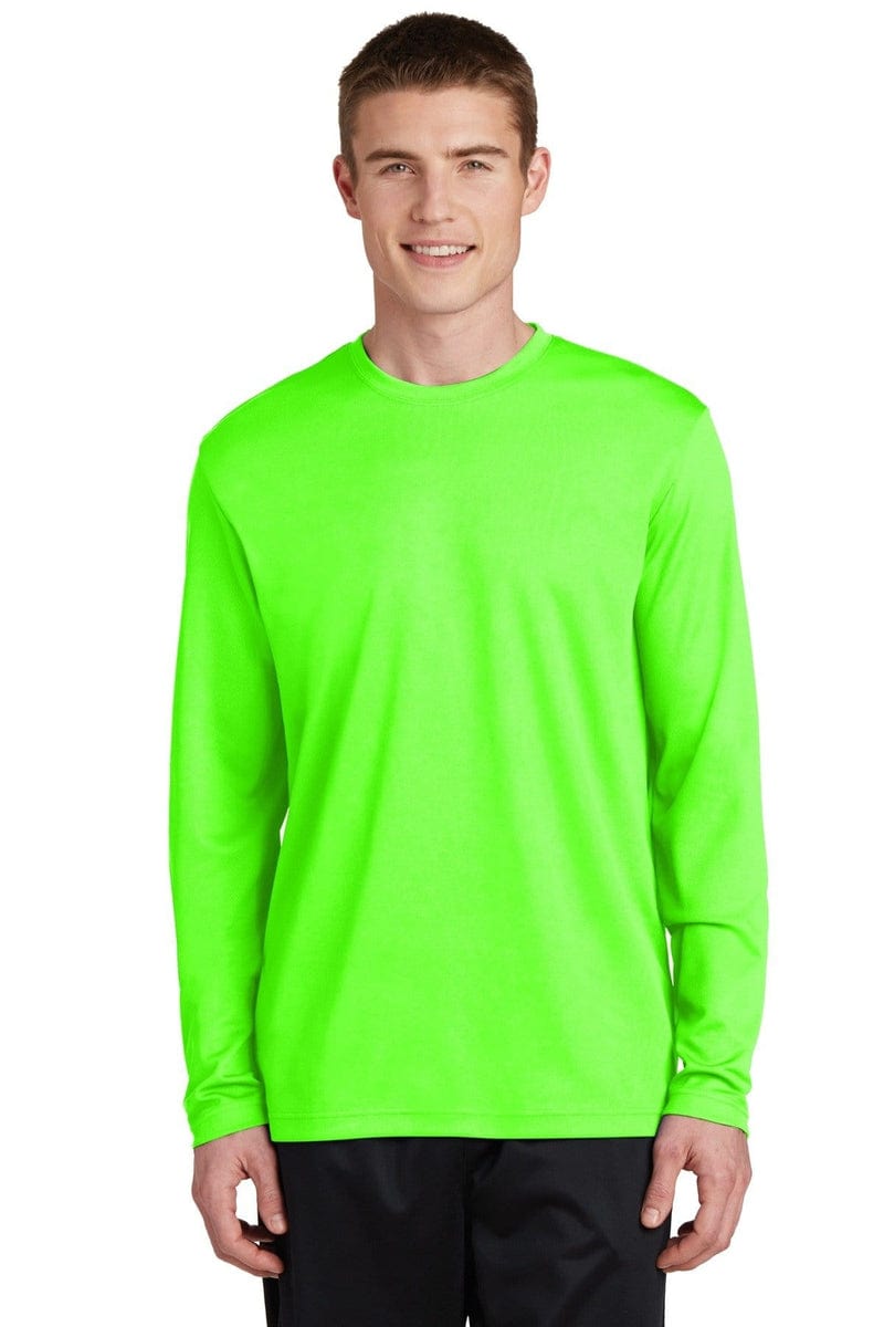 Sport-Tek T-Shirts Sport-Tek ST340LS PosiCharge RacerMesh Long Sleeve Tee