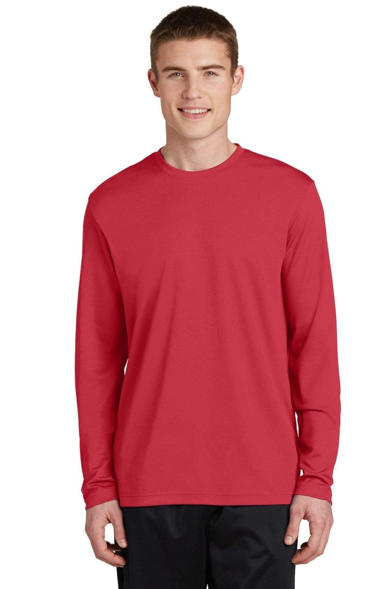 Sport-Tek T-Shirts Sport-Tek ST340LS PosiCharge RacerMesh Long Sleeve Tee