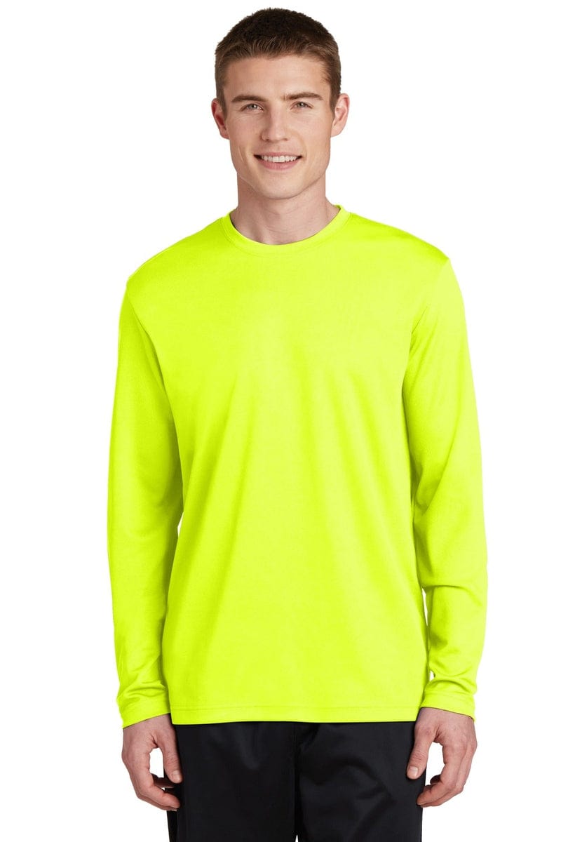 Sport-Tek T-Shirts Sport-Tek ST340LS PosiCharge RacerMesh Long Sleeve Tee