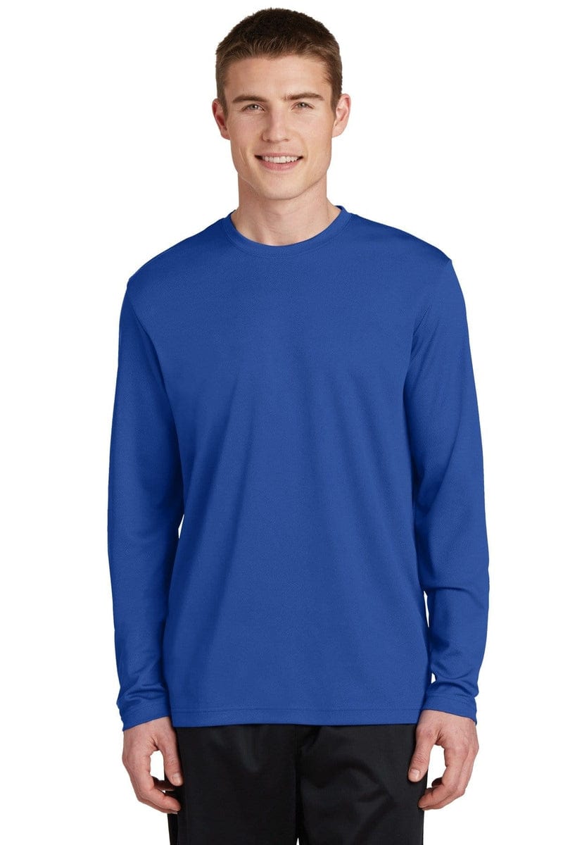 Sport-Tek T-Shirts Sport-Tek ST340LS PosiCharge RacerMesh Long Sleeve Tee