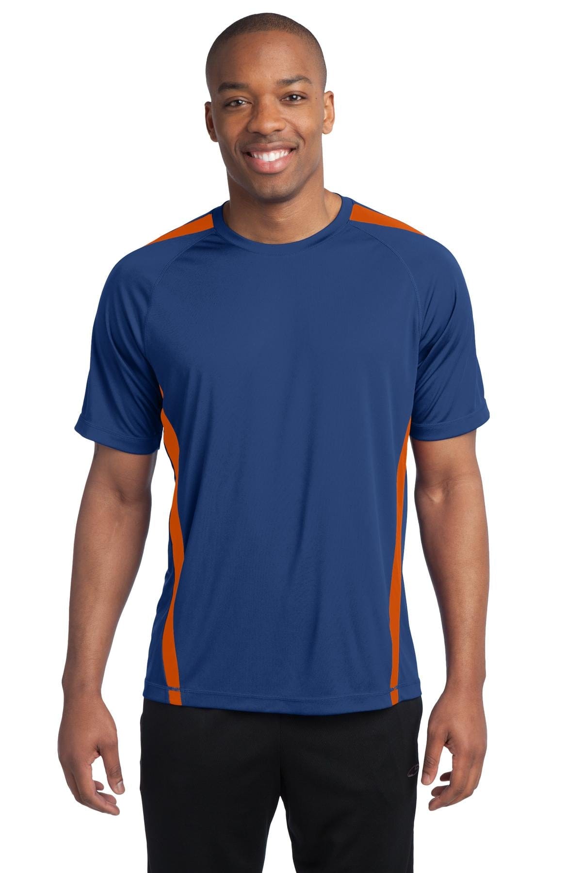Sport-Tek ST351 Colorblock PosiCharge Competitor Tee in 