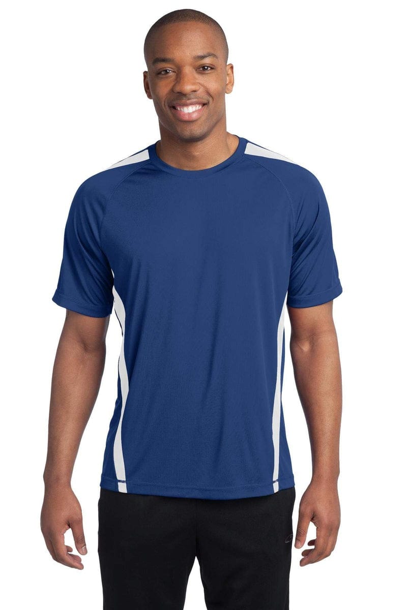 Sport-Tek ST351 Colorblock PosiCharge Competitor Tee in 