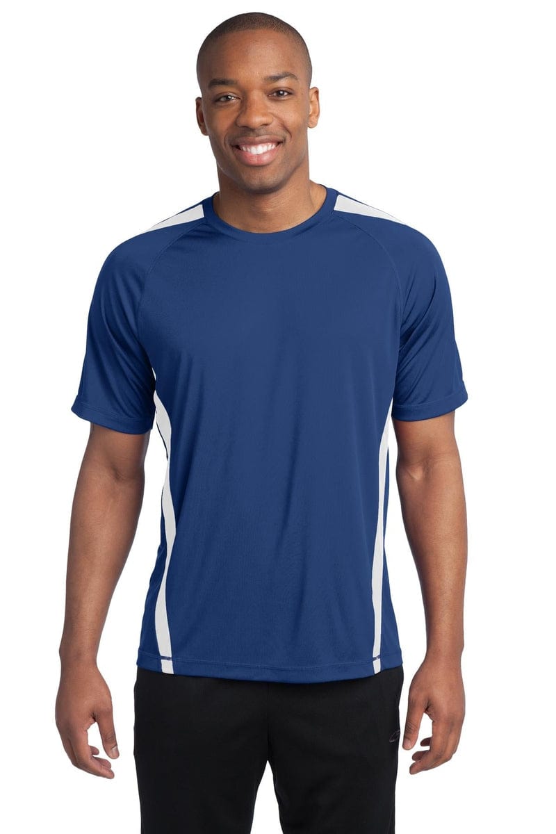 Sport-Tek ST351 Colorblock PosiCharge Competitor Tee in 