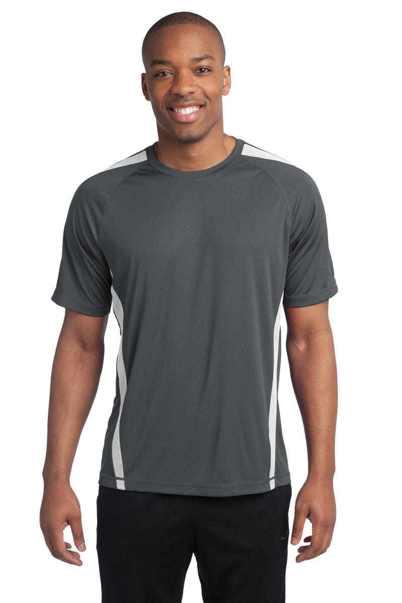 Sport-Tek ST351 Colorblock PosiCharge Competitor Tee in 
