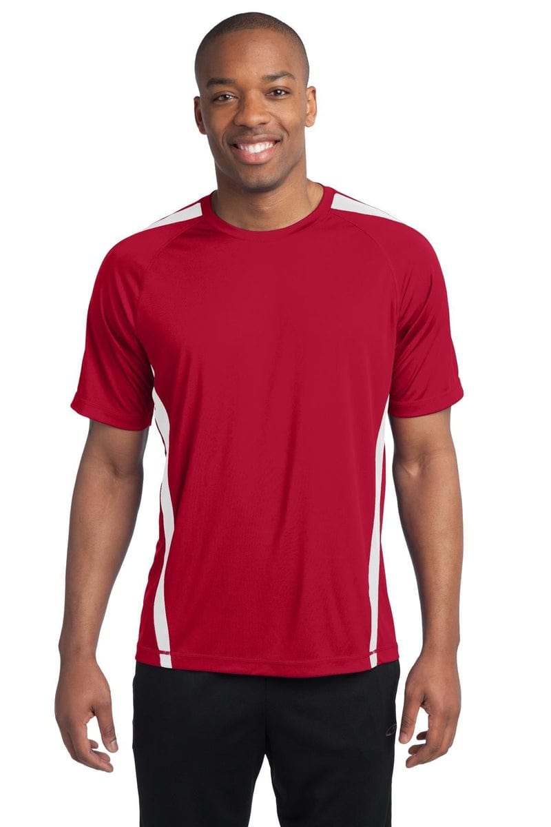 Sport-Tek ST351 Colorblock PosiCharge Competitor Tee in 