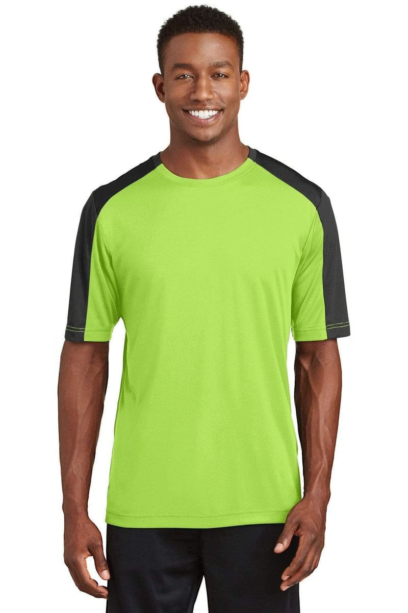 Sport-Tek T-Shirts Sport-Tek ST354: PosiCharge Competitor Sleeve-Blocked Tee