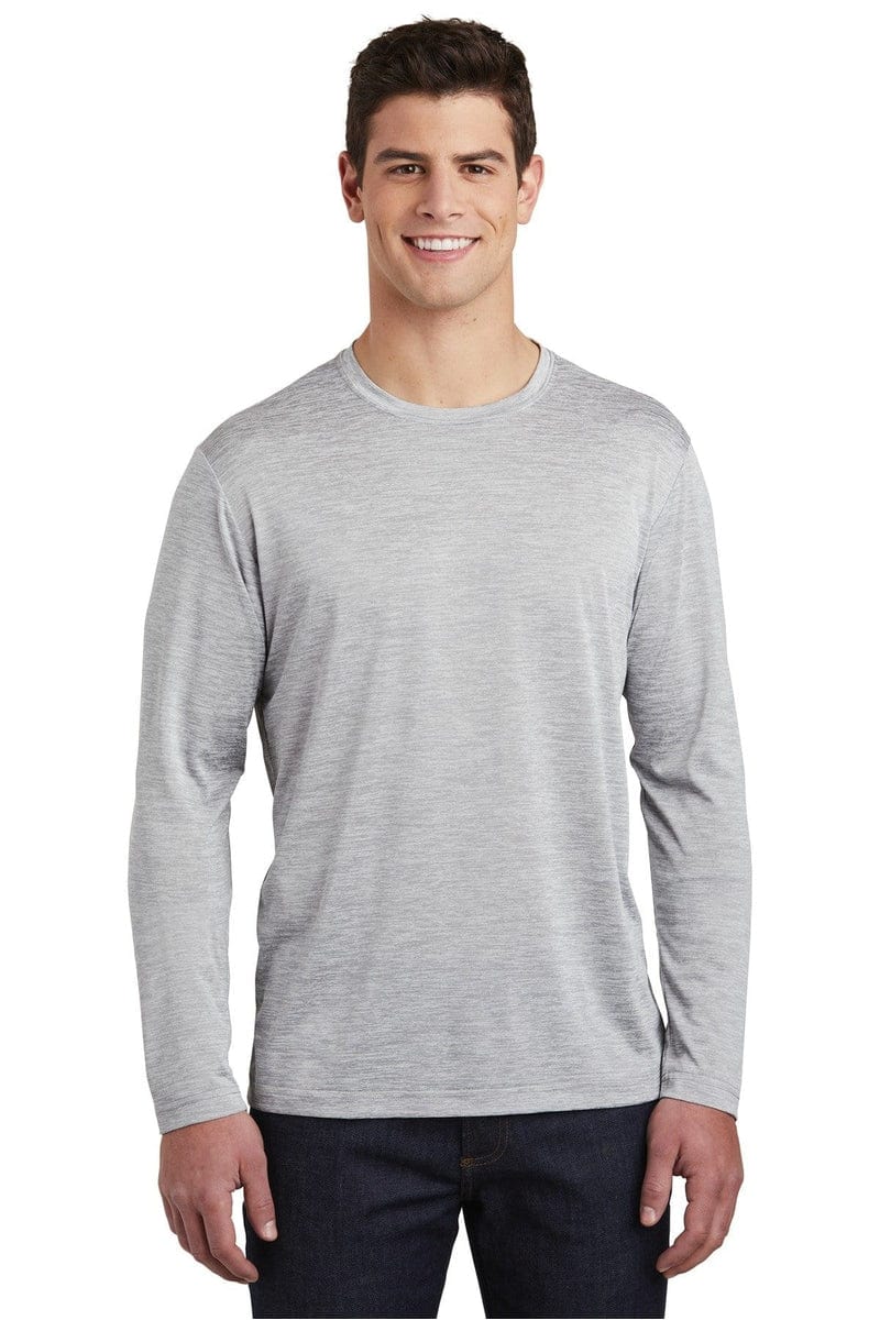 Sport-Tek T-Shirts Sport-Tek ST390LS: PosiCharge Long Sleeve Electric Heather Tee