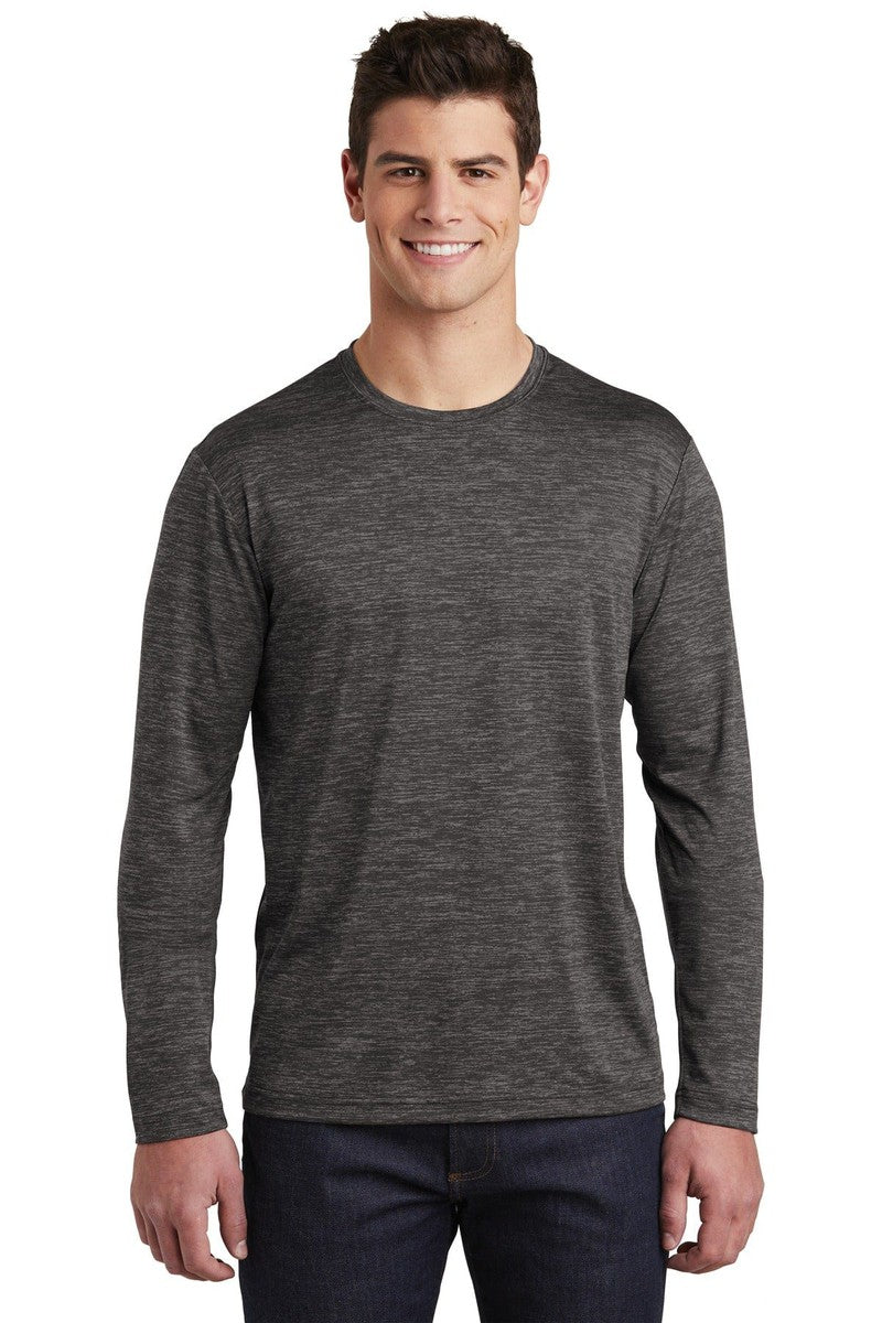 Sport-Tek T-Shirts Sport-Tek ST390LS: PosiCharge Long Sleeve Electric Heather Tee