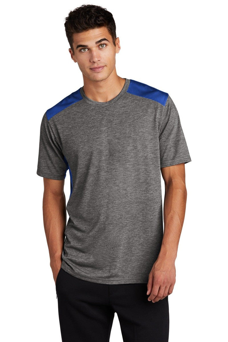 Sport-Tek T-Shirts Sport-Tek ST410: PosiCharge Tri-Blend Wicking Draft Tee