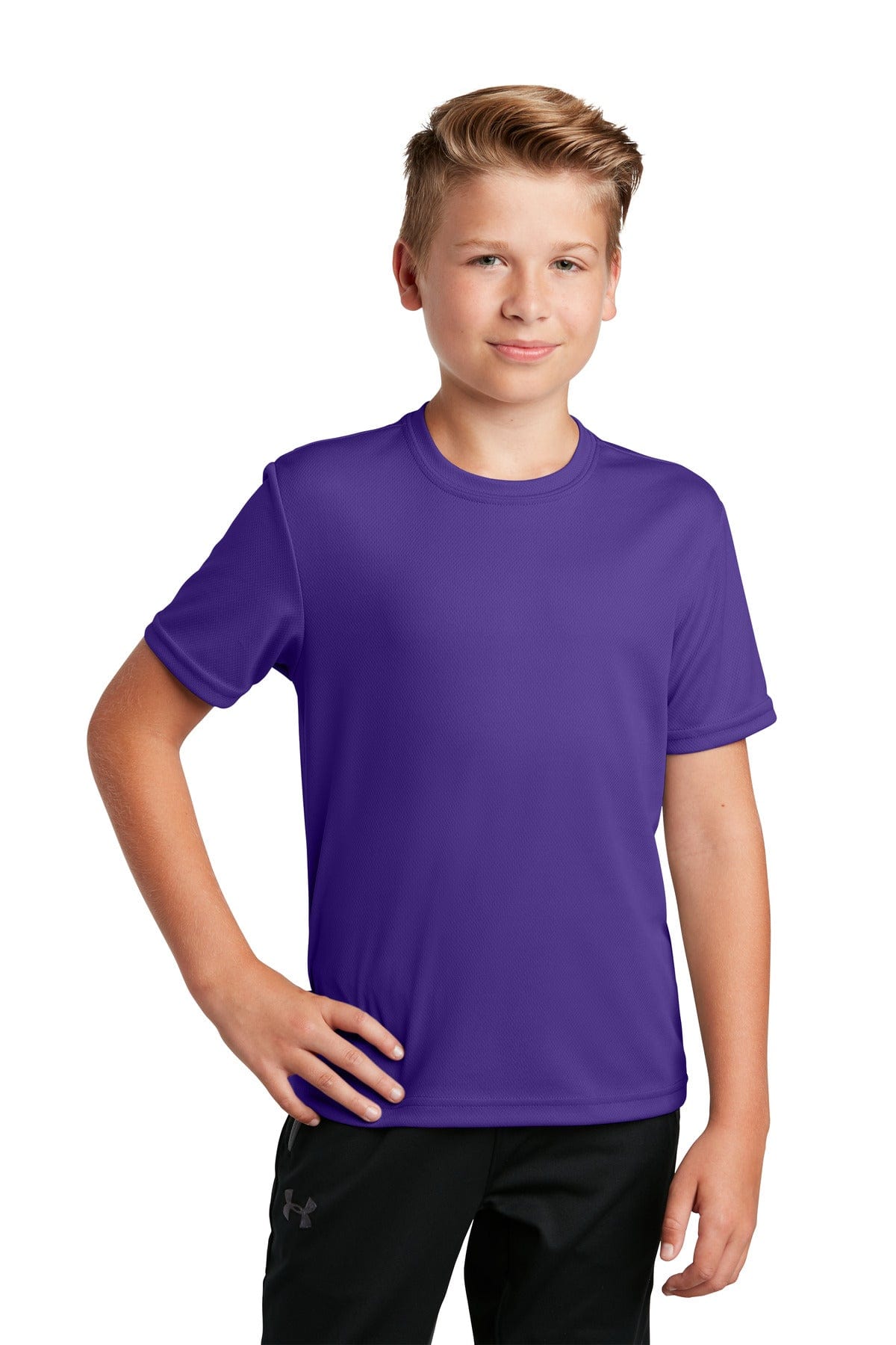 Sport-Tek T-Shirts Sport-Tek YST340: Youth PosiCharge RacerMesh Tee