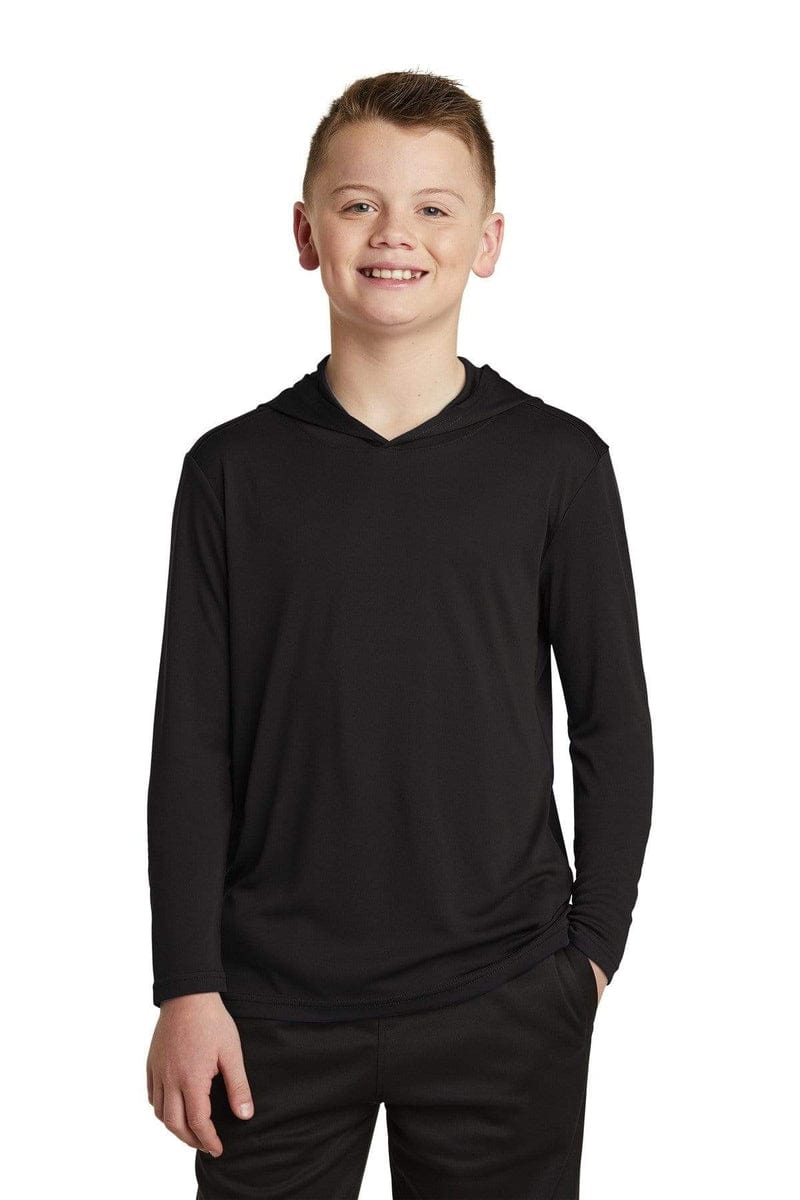 Sport-Tek T-Shirts Sport-Tek YST358: Youth Hooded Shirt