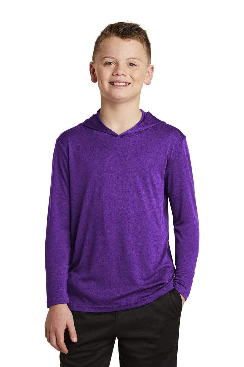 Sport-Tek T-Shirts Sport-Tek YST358: Youth Hooded Shirt